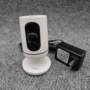 Vivint A1G White V-CAM1 Smart Home Security Indoor Camera WiFi Surveillance Tech